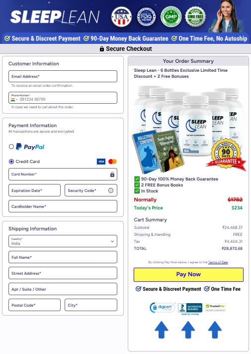Sleep Lean_Secure_Checkout